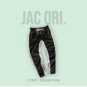 JAC ORI. Sweatpans Black & White Jogging