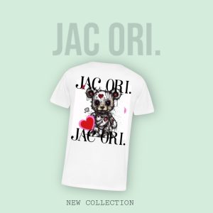 JAC ORI. Men & Woman tee shirt white